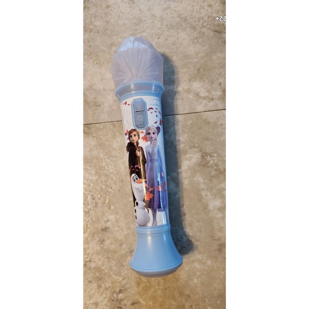 Disney Frozen electronic sing along microphone.
